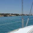 Plaats met vlotbruggen, om snel militairen over het Suezkanaal na<span class=
