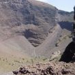 De krater van de Vesuvius
