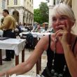 Op straat in Korfu Stad genieten we een late lunch