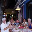 Met Peter en Birgit in Restaurant Seven Islands in Levkas Stad