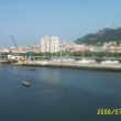 Vissers op de rivier voor de haven, Viana do C.