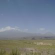 De grote (links) en de kleine Ararat vanuit zuidelijke richting gezien