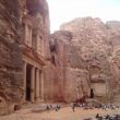 De Treasury Tombe in Petra