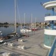 Dulce in de haven van Ismailia. Links ligt de Dingo