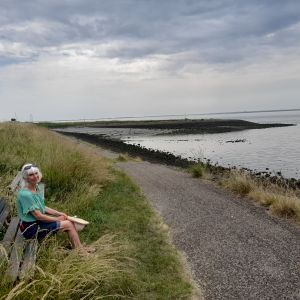 14 juni 2025. De havendijk van Burghsluis.