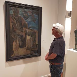 In bewondering voor 'Oostends Visser' (1920) van Constant Permeke.