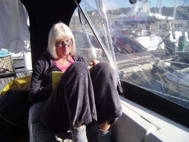 Uren lezen onder de kuiptent