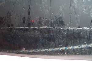 Hevig onweer in Ostende