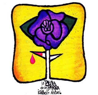 Zo zag de hoes van de oorspronkelijke LP van Isabel y Angel Parra eruit