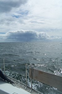 Regenbui bij Île d´Yeu