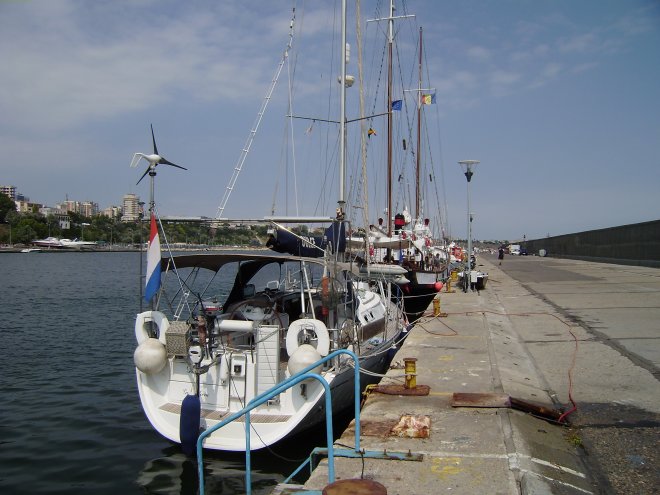 Dulce aan de kade in Constantsa