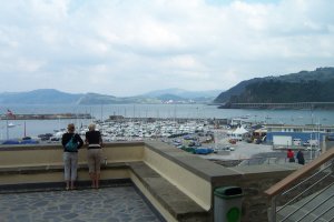 De haven van Getaria