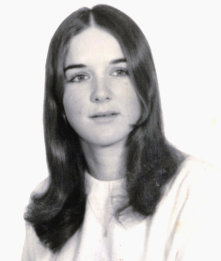 Ans Steers omstreeks 1968. Vandaag werd ze zestig.