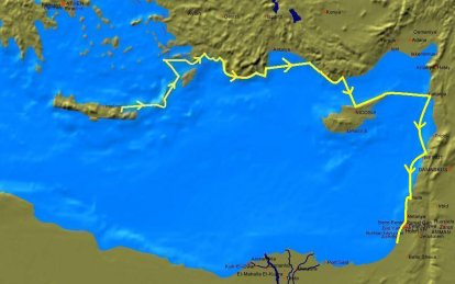 8. Van Kreta naar de Levant