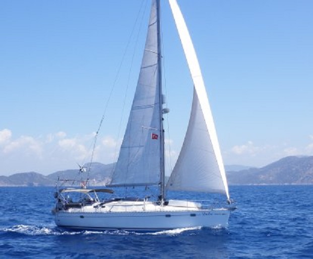 Dulce onder zeil, gefotografeerd door Geert Beernink