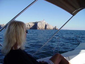 Belangrijk moment: we passeren Cabo de São Vicente, de zuidwestelijkste punt van Europa