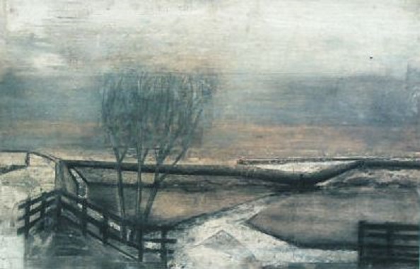 Sjoerd de Vries (geb. 1941), `De Deelen`, 1990