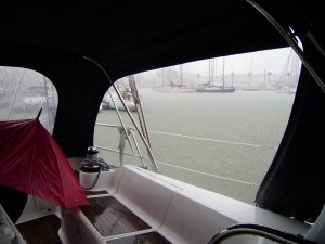 De eerste regen in maanden