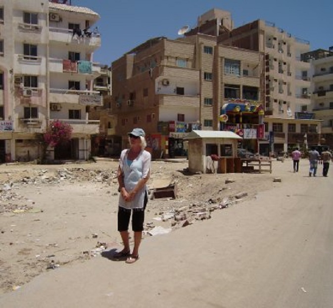 Het smerige stadsdeel Sigala, Hurghada