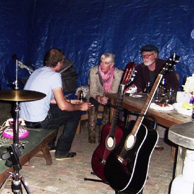 Op de 40e verjaardag van Jeffrey