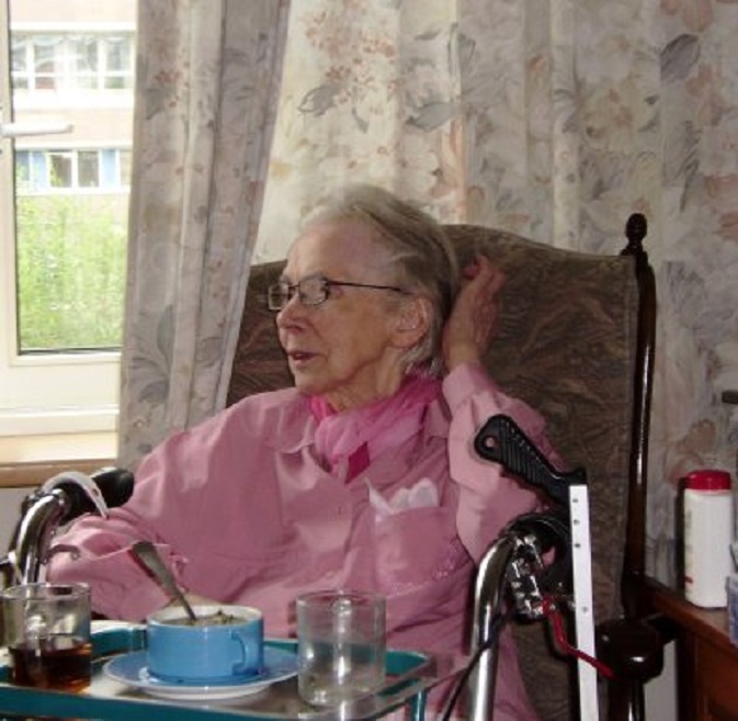 De moeder van Ans wordt vandaag 92 jaar.