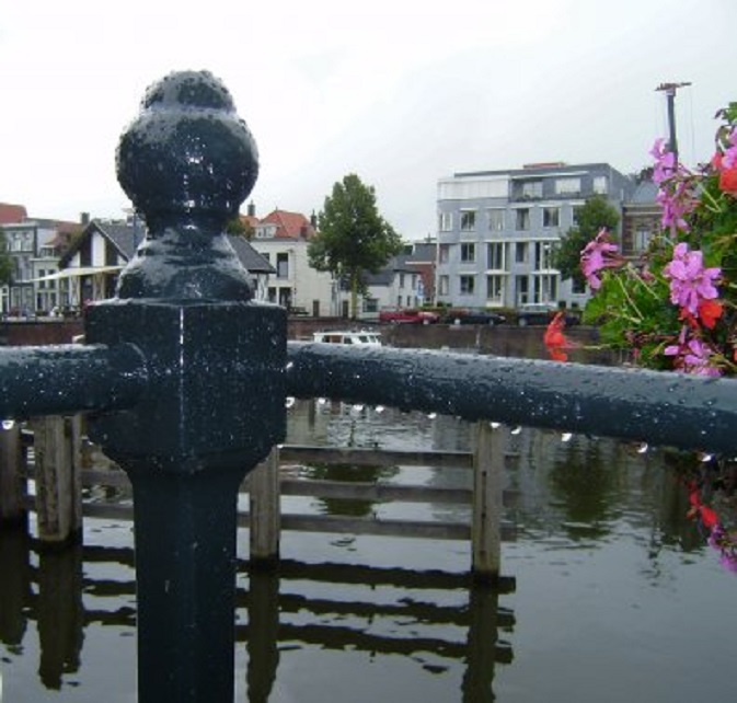 Vanmorgen is het grijs en somber