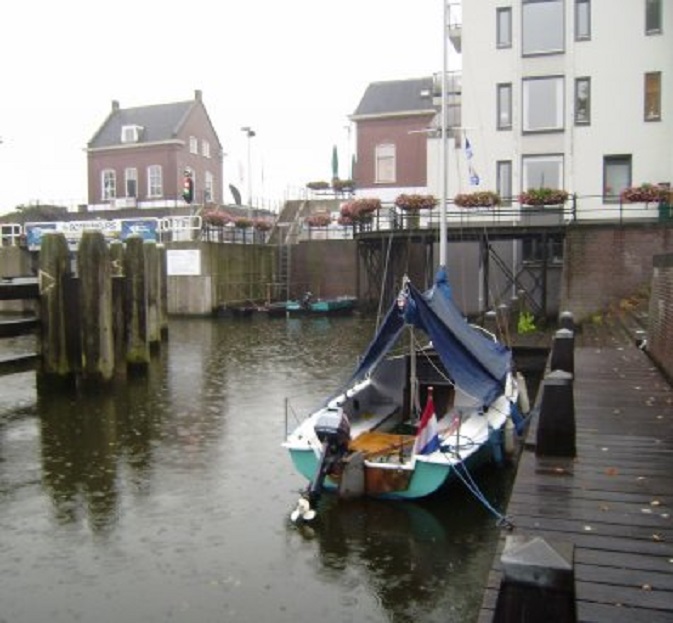 Het is een donkere en regenachtige dag