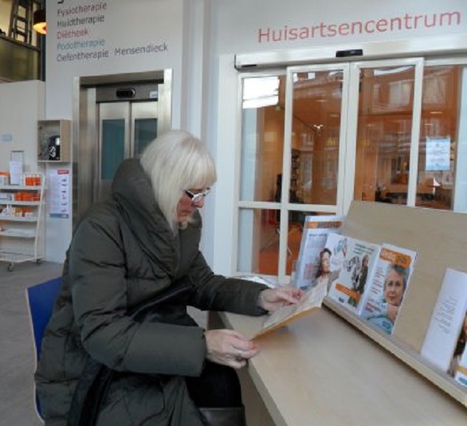 Lang wachten bij de apotheek