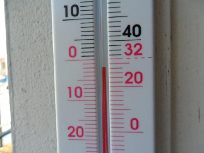 Op het middaguur vriest het vandaag twee graden