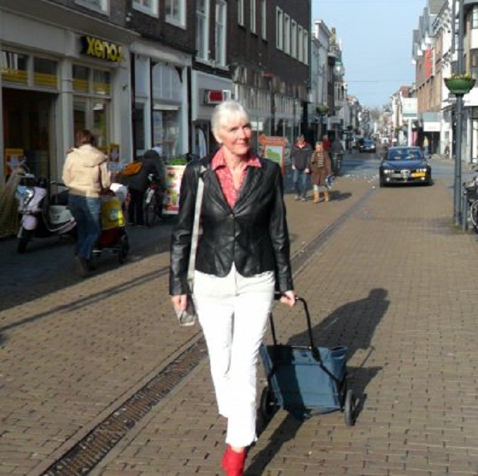 Gorinchem. In de Hoogstraat