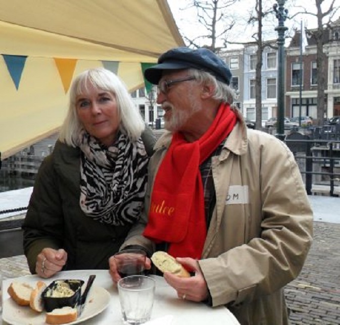 Op de buurtbarbecue van KNAKE op de Derde Waterkering