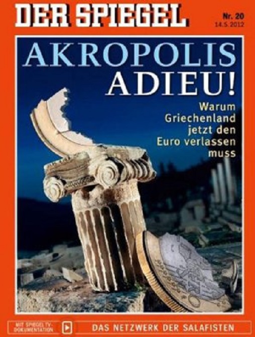 Der Spiegel preludeert deze maand op een Griekse uittreding uit de euro
