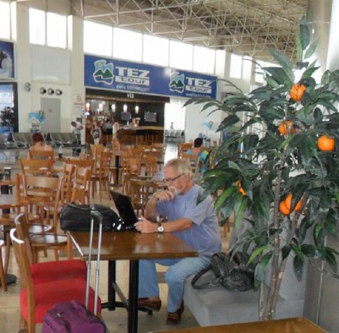 Internet met de Turkcell dongel op Antalya International Airport