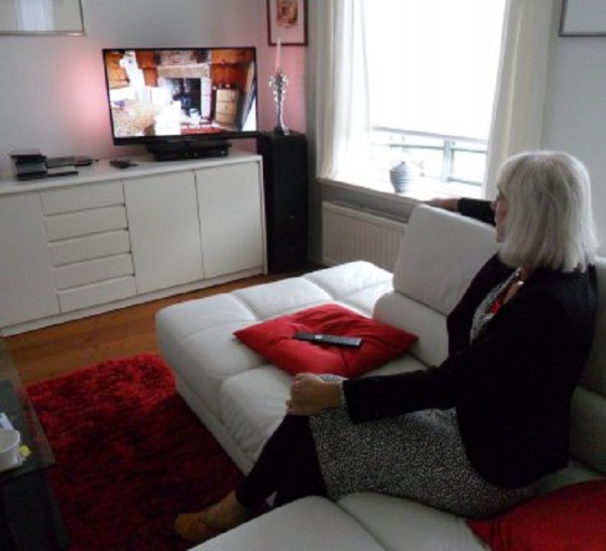 Onze nieuwe HD-televisie