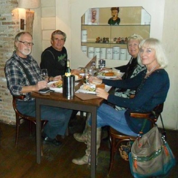 Met Jaap & Diana bij 'De Gulle Gaper' in Spijkenisse