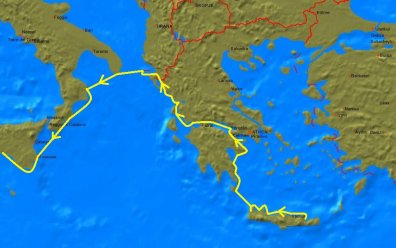 11. Van Kreta naar Sicilië