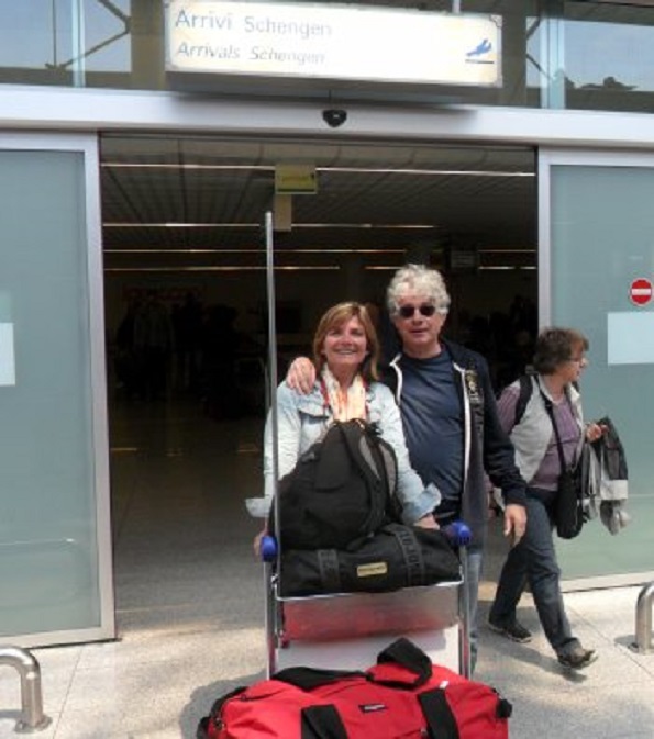 Aankomst van Wiger en Arina in Catania