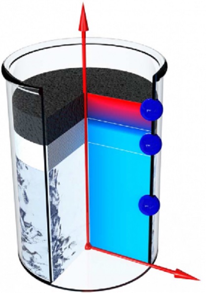 Een zonnetoren die met 85% rendement zonlicht omzet in energie. (bron: MIT)