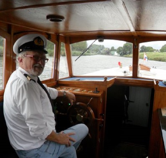 Schipper op de 'Dudok'