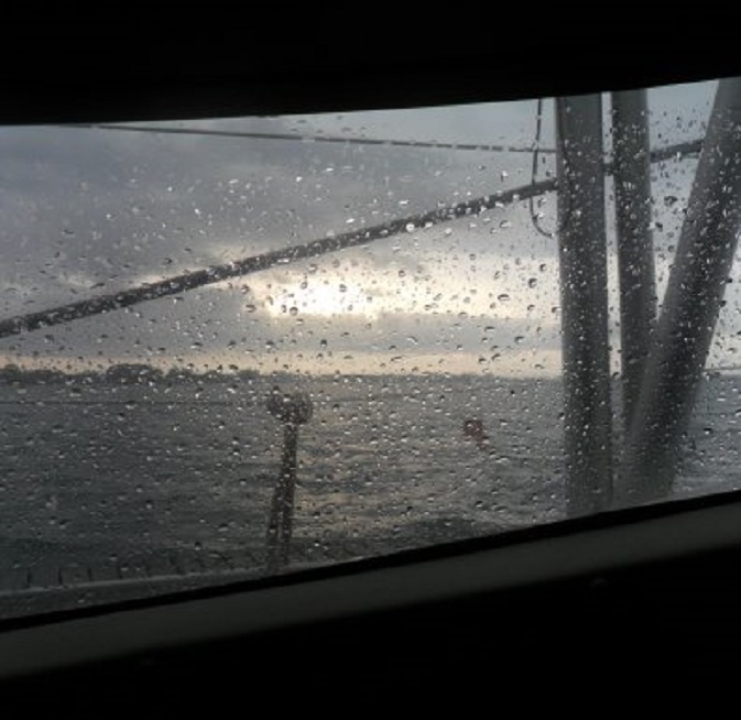 Vanmorgen regenbuien