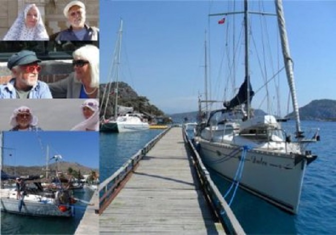 Compilatie van foto's van ons weblog in Nieuwsbrief 126 van Nauticlink. De drie fotootjes linksboven zijn uit Aleppo, Gorcum en Gizeh.