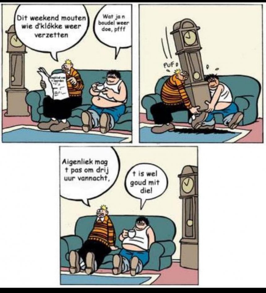 Uit: Grunneger spreuken (Facebook)