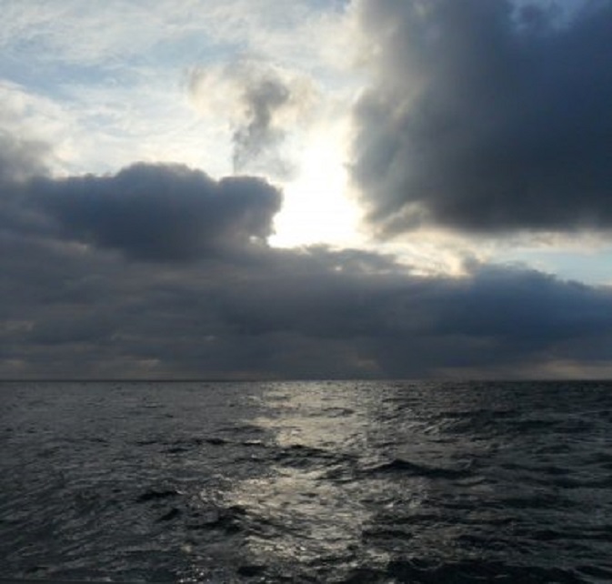 De Golf van Biscaje vanmiddag onderweg