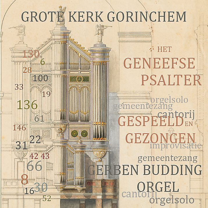 De voorkant van de dubbel-CD met werken uit het Geneefse Psalter