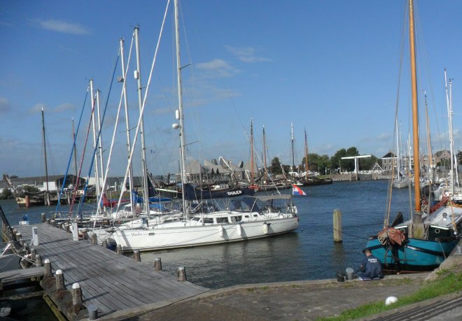 Dulce in de Oude Haven van Stavoren.