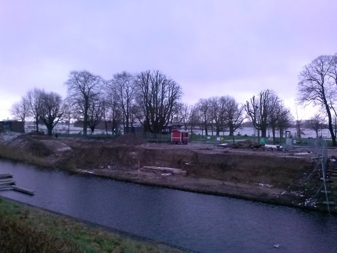 Geen activiteit bij de Duveltjesgracht.