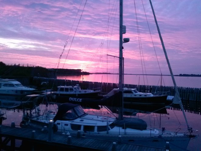 Gisteravond in Veere