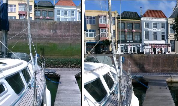 Eb en vloed in Vlissingen.