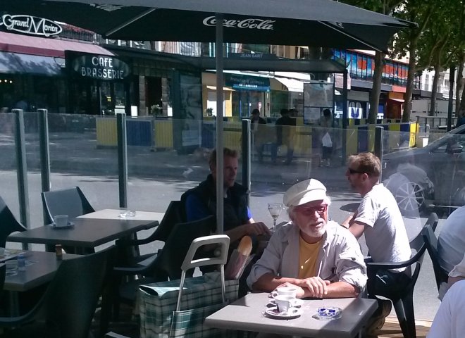 In het centrum van Dunkerque.