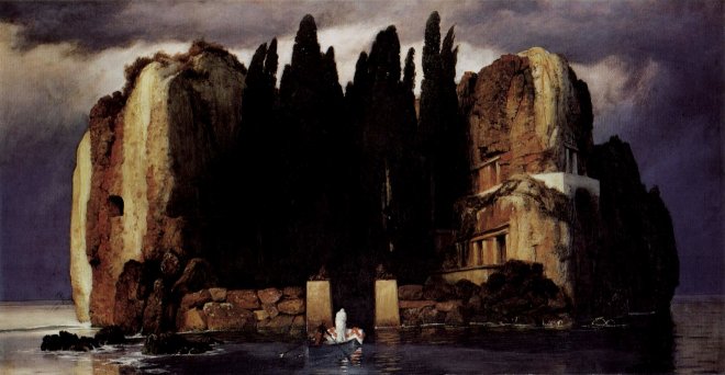 Die Toteninsel, Arnold Böcklin, 1883